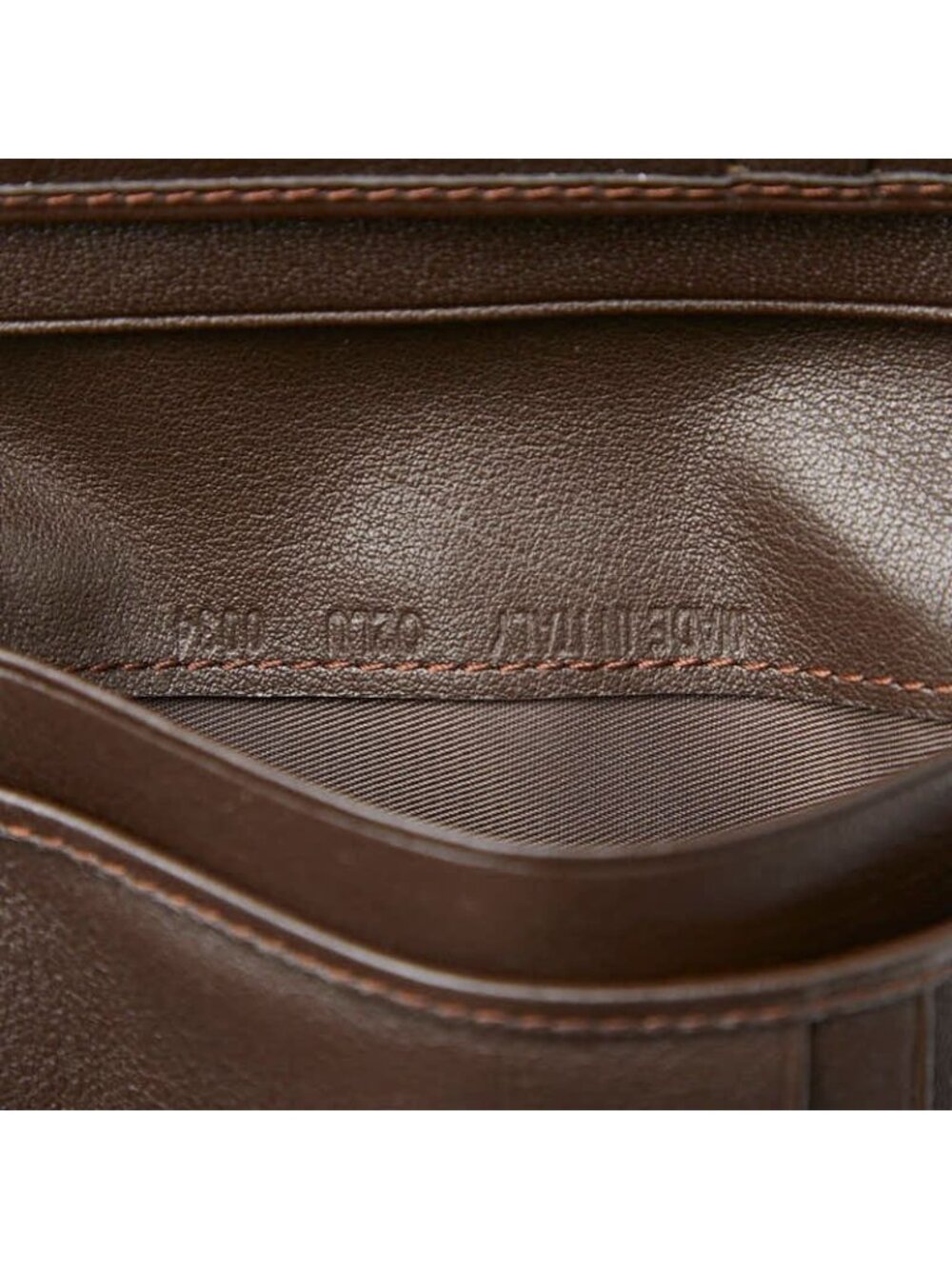 Dior Trotter Saddle Bifold Wallet Beige Multicolor Canvas Leather - Picture 9 of 9